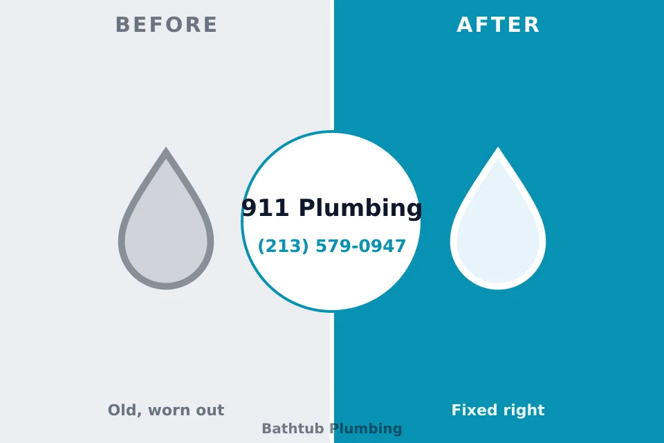 Before and after: plumbing company Southgate, MI